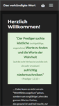 Mobile Screenshot of das-verkuendigte-wort.de